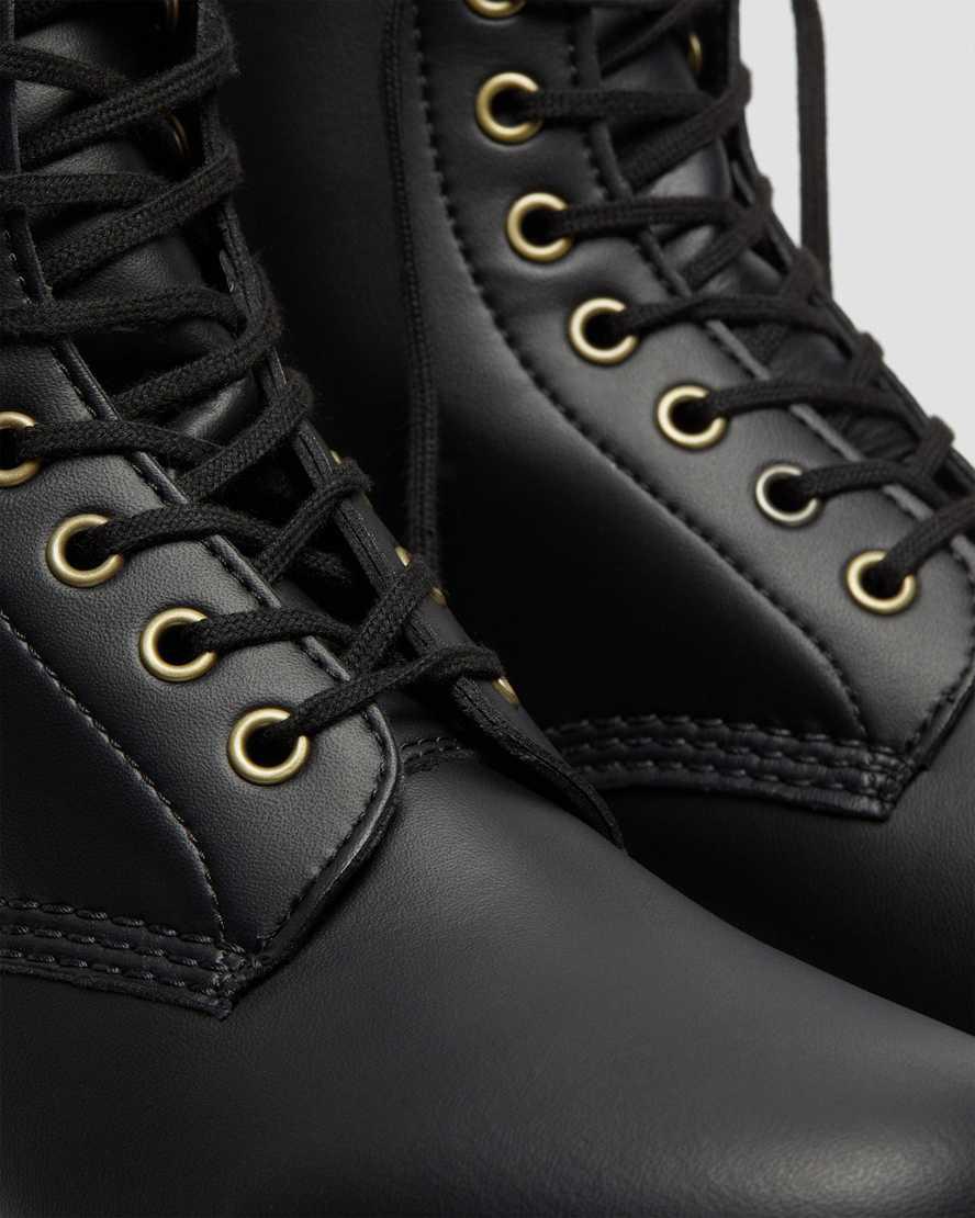 Dr Martens Vegan 1460 Felix Lace Up Miesten Nilkkurit Mustat  Suomi |  7028GDCIK