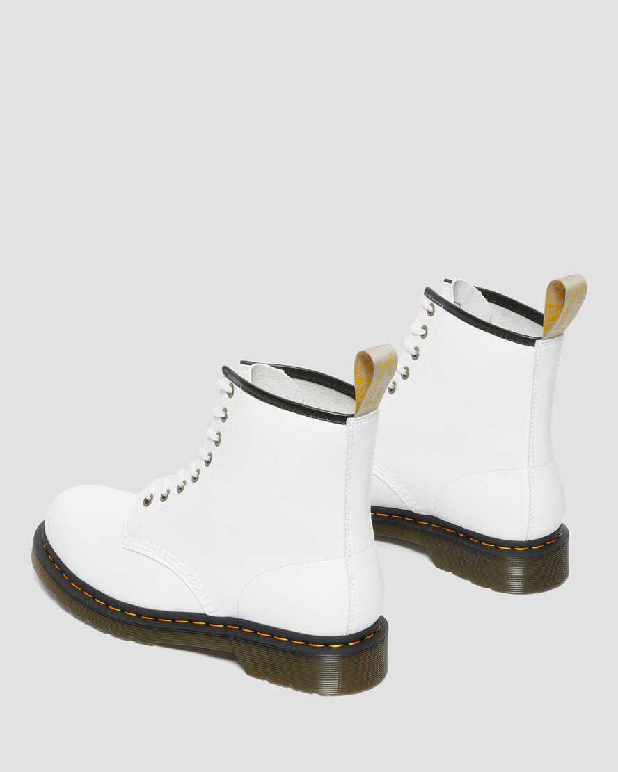 Dr Martens Vegan 1460 Kemble Miesten Nauhasaappaat Valkoinen  Suomi |  0953XWLMJ