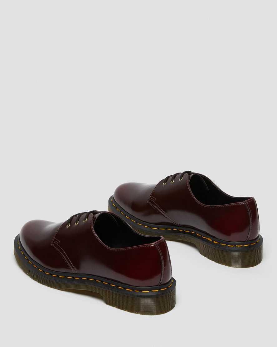 Dr Martens Vegan 1461 Miesten Oxford Kengät Punainen  Suomi |  8152AOTKX