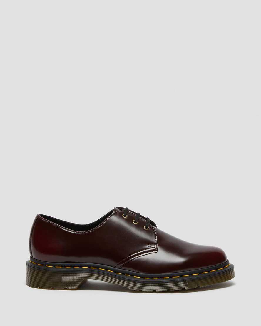 Dr Martens Vegan 1461 Miesten Oxford Kengät Punainen  Suomi |  8152AOTKX