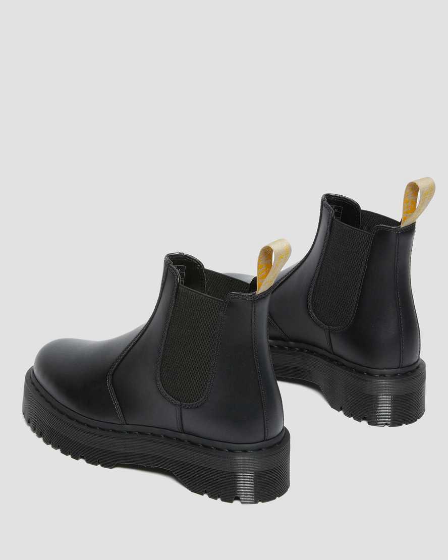 Dr Martens Vegan 2976 Felix Chelsea Naisten Platform Saappaat Mustat  Suomi |  2089QUZWE