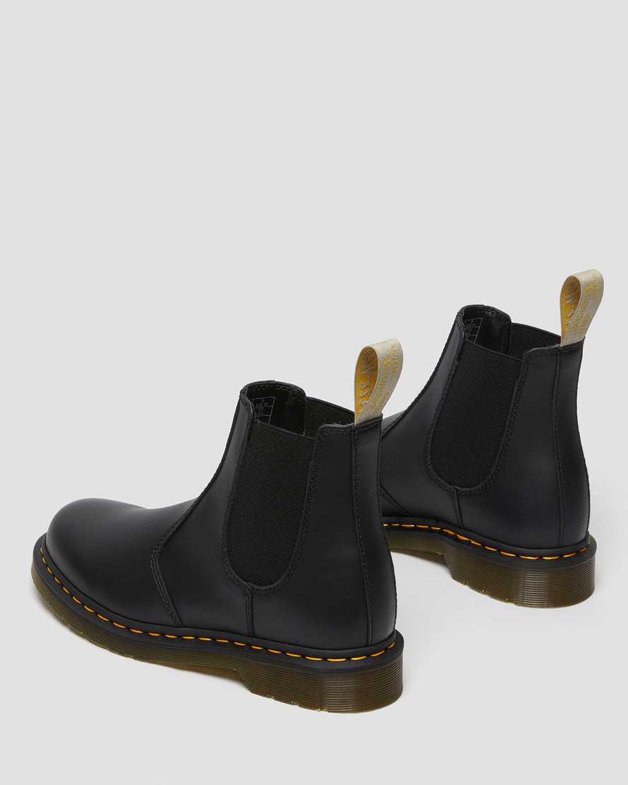 Dr Martens Vegan 2976 Felix Chelsea Naisten Nilkkurit Mustat  Suomi |  4835OHXNZ