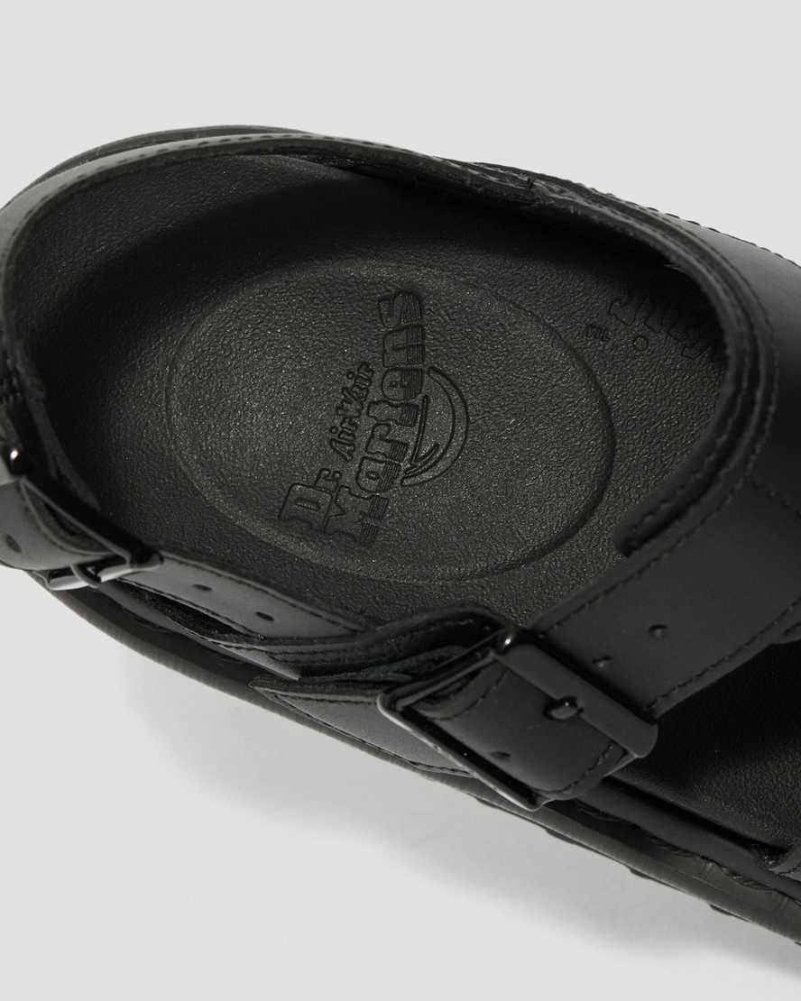 Dr Martens Voss Leather Strap Naisten Gladiaattori Sandaalit Mustat  Suomi |  1690XQSBE